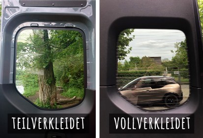 Hecktüren Verkelidung